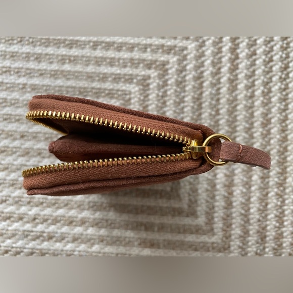 FEED Cognac Suede Wallet - Picture 10 of 15